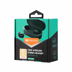 Canyon CND-TBTHS2B headphones/headset Wireless In-ear Calls/Music Micro-USB Bluetooth Black - Additional view 4