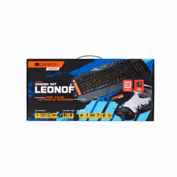 Canyon CND-SGS01 keyboard Mouse included Gaming USB QWERTY US English Black, Orange - Additional view 5