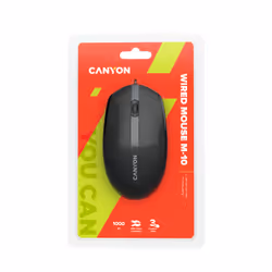 Canyon M-10 mouse Office Ambidextrous USB Type-A Optical 1000 DPI - Additional view 6