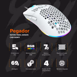 Canyon Puncher mouse Gaming Right-hand USB Type-A Optical 3200 DPI - Additional view 7