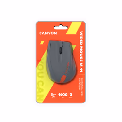 Canyon M-11 mouse Office Right-hand USB Type-A Optical 1000 DPI - Additional view 5