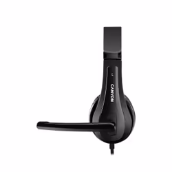 Canyon CNS-CHSU1B headphones/headset Wired Head-band Calls/Music USB Type-A Black - Additional view 4