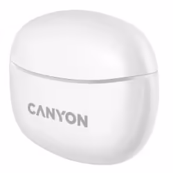 Canyon CNS-TWS5W headphones/headset Wireless In-ear Calls/Music/Sport/Everyday USB Type-C Bluetooth White