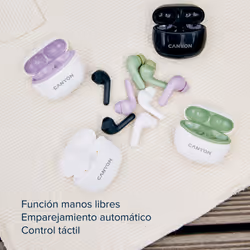 Canyon CNS-TWS5W headphones/headset Wireless In-ear Calls/Music/Sport/Everyday USB Type-C Bluetooth White - Additional view 6