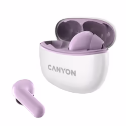 Canyon TWS-5, Wireless, Calls/Music/Sport/Everyday, 20 - 20000 Hz, 36 g, Headset, Violet