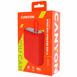 Canyon BSP-4 Stereo portable speaker Red 5 W - Additional view 5