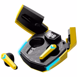 Canyon GTWS-2 Headset Wireless Ear-hook Gaming USB Type-C Bluetooth Charging stand Yellow - Additional view 4