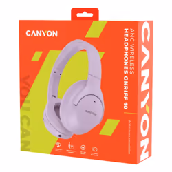 Canyon CNS-CBTHS10PU headphones/headset Wired & Wireless Head-band Calls/Music/Sport/Everyday Bluetooth Purple - Additional view 6