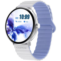 Canyon CNS-SW69WB smartwatch / sport watch 3.3 cm (1.3") 44 mm Digital 360 x 360 pixels Touchscreen Silver