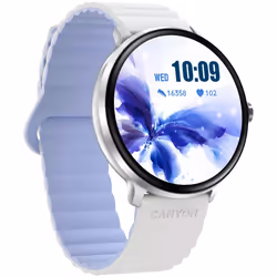Canyon CNS-SW69WB smartwatch / sport watch 3.3 cm (1.3") 44 mm Digital 360 x 360 pixels Touchscreen Silver
