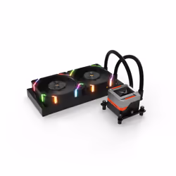 Valkyrie VK-AIOSY240B, All-in-one liquid cooler, 24 cm, Black