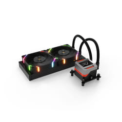 Valkyrie VK-AIOSY240B computer cooling system Processor All-in-one liquid cooler 24 cm Black