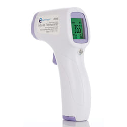LyfTrack IR988 digital body thermometer Remote sensing thermometer White, Violet Forehead Buttons