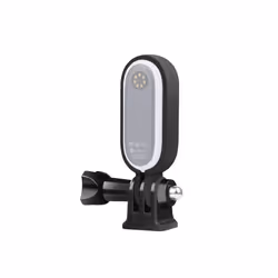 PULUZ Plastic Protective Frame Mount Cage with Tripod Base Adapter for Insta360 GO 2(Black)