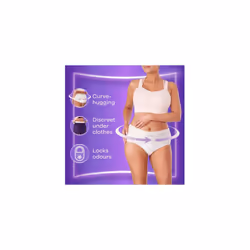 Always Discreet Incontinence Pants Women, Medium, Disposable Underwear Women, UK Size 8-14, White, Absorbency 6, 48 Underwear , Knickers (12 x 4 Pack