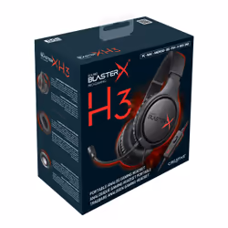 Creative Labs SOUND BLASTERX H3 Headset Wired Head-band Gaming Black
