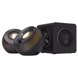 Creative Labs Creative Pebble X Plus, 2.1 channels, 30 W, Universal, Black, 60 W, 93 dB