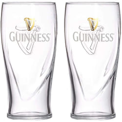 Guinness 2 Pack 1/2 Pint Glass Set