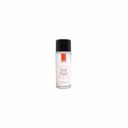 Matt Black Stove Coal & BBQ Paint 400ml Aerosol
