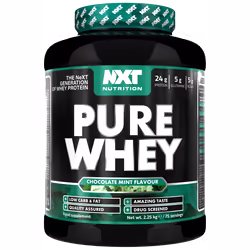 NXT Nutrition Pure Whey Powder - Low Fat - Muscle Building - 2.25KG
