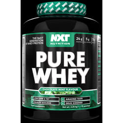NXT Nutrition Pure Whey Powder - Low Fat - Muscle Building - 2.25KG