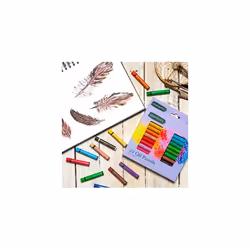 Oil Pastels - Pack of 24 - Large Size Oil Pastel Colour Set Drawing Painting Portrait Sketching Pastels for Artists Beginners, (7 x 1.1 cm)