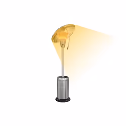 X13 Heat Focus Stainless Steel Patio Heater