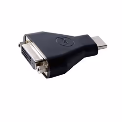 DELL 492-11681 cable gender changer 19-pin HDMI-A M 24-pin DVI FM Black - Additional view 4