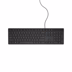 DELL KB216 keyboard Universal USB AZERTY French Black - Additional view 2