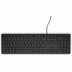 DELL KB216 keyboard Universal QWERTY Nordic Black