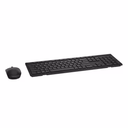 DELL KM636 keyboard Mouse included Universal RF Wireless QWERTY UK International Black
