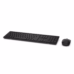 DELL KM636, Wireless, RF Wireless, Membrane, QWERTZ, Black, Mouse included