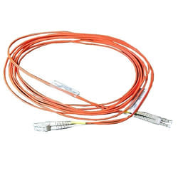 DELL 470-AAYU InfiniBand/fibre optic cable 5 m LC Orange, White