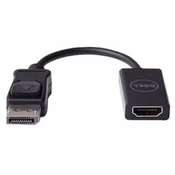 DELL DANAUBC087 video cable adapter 0.2 m DisplayPort HDMI Black - Additional view 4