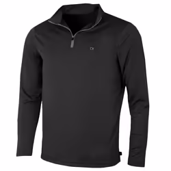 Calvin Klein Golf Mens 2021 CK Harlem 1/4 Zip Sweater - L, Black