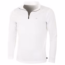 Calvin Klein Golf Mens 2021 CK Harlem 1/4 Zip Sweater - S, White