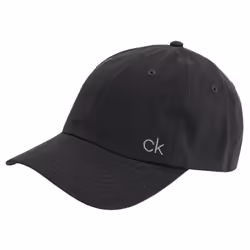 Calvin Klein Mens 2021 Classic Cotton Adjustable 6 Panel Baseball Cap - One Size, Charcoal