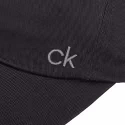 Calvin Klein Mens 2021 Classic Cotton Adjustable 6 Panel Baseball Cap - One Size, Charcoal