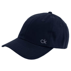 Calvin Klein Mens 2021 Classic Cotton Adjustable 6 Panel Baseball Cap - One Size, Navy