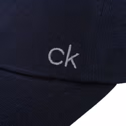 Calvin Klein Mens 2021 Classic Cotton Adjustable 6 Panel Baseball Cap - One Size, Navy