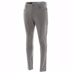 Calvin Klein Mens 2021 Genius 4-Way Stretch Quick Drying Slim Fit Golf Trousers - 32L, Silver