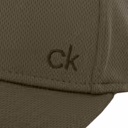 Calvin Klein Unisex 2021 Airtex Performance Adjustable Quick Dry Cap - One Size, Khaki