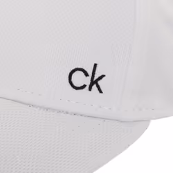 Calvin Klein Unisex 2021 Airtex Performance Adjustable Quick Dry Cap - One Size, White-Black