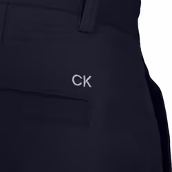 Calvin Klein Mens 2022 Slim Fit Micro Tech Lightweight Golf Shorts - 30" Waist, Navy