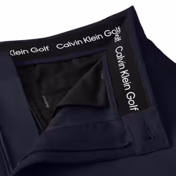 Calvin Klein Mens 2022 Slim Fit Micro Tech Lightweight Golf Shorts - 30" Waist, Navy