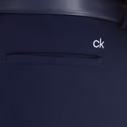 Calvin Klein Mens 2025 Genius 4-Way Stretch Slim Fit Golf Trousers - 36R, Dark Navy