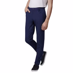 Calvin Klein Mens Genius Stretch Fabric Quick Drying Slim Fit Golf Trousers - 40R, Navy