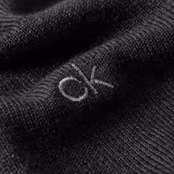 Calvin Klein Golf Mens 2021 Round Neck Tour Durable Comfort Sweater - L, Charcoal