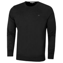 Calvin Klein Golf Mens 2021 Round Neck Tour Durable Comfort Sweater - 2XL, Charcoal
