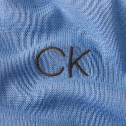 Calvin Klein Golf Mens 2021 V-Neck Tour Durable Comfort Sweater - M, Blue Marl